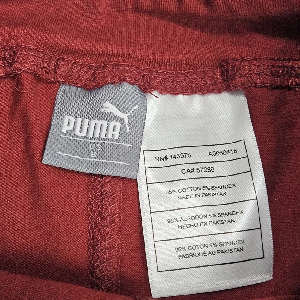 Puma Track Suit Girls Sz 6 Two Piece Outfit Set Pink Blue Glitter Spellout‎